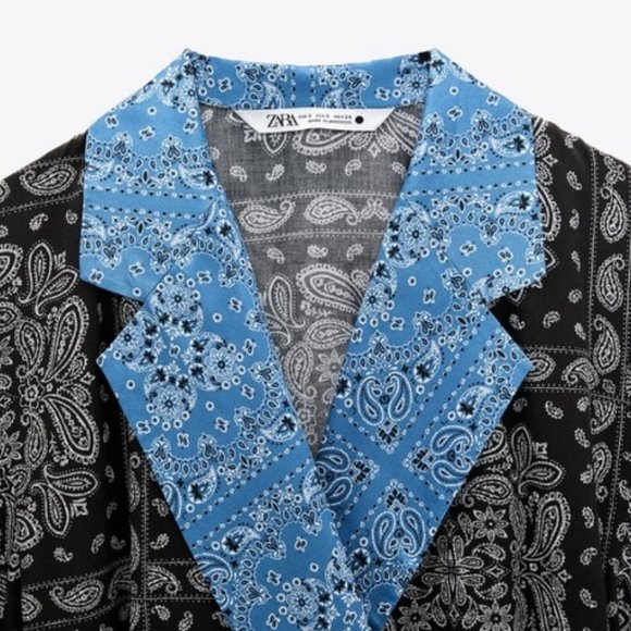 Zara Tops - Zara NWT Paisley Wrap Top